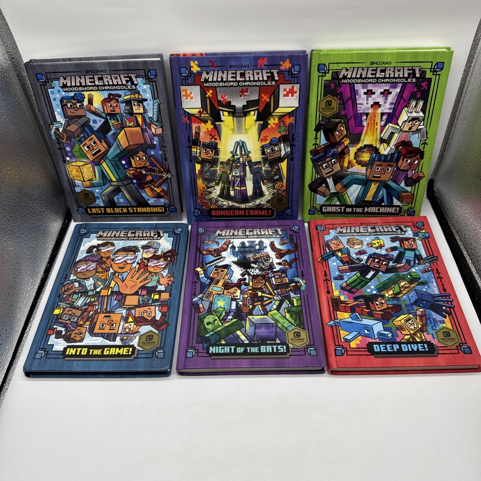 Mojang Lot of 6 Minecraft: Woodsword Chronicles Chapter Books 1 – 6