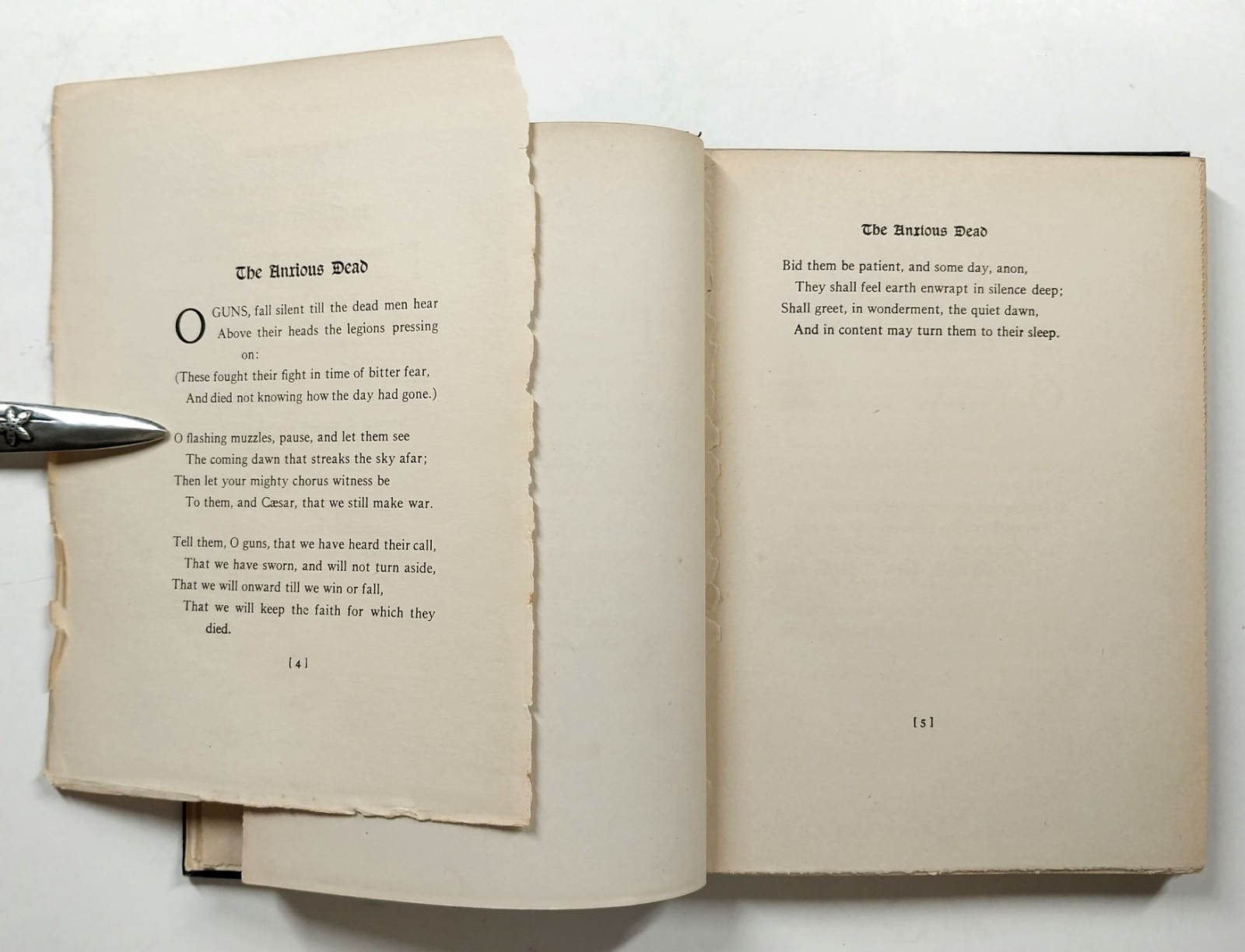 In Flanders Fields And Other Poems by John McCrae HC 1st American Edition 1919
