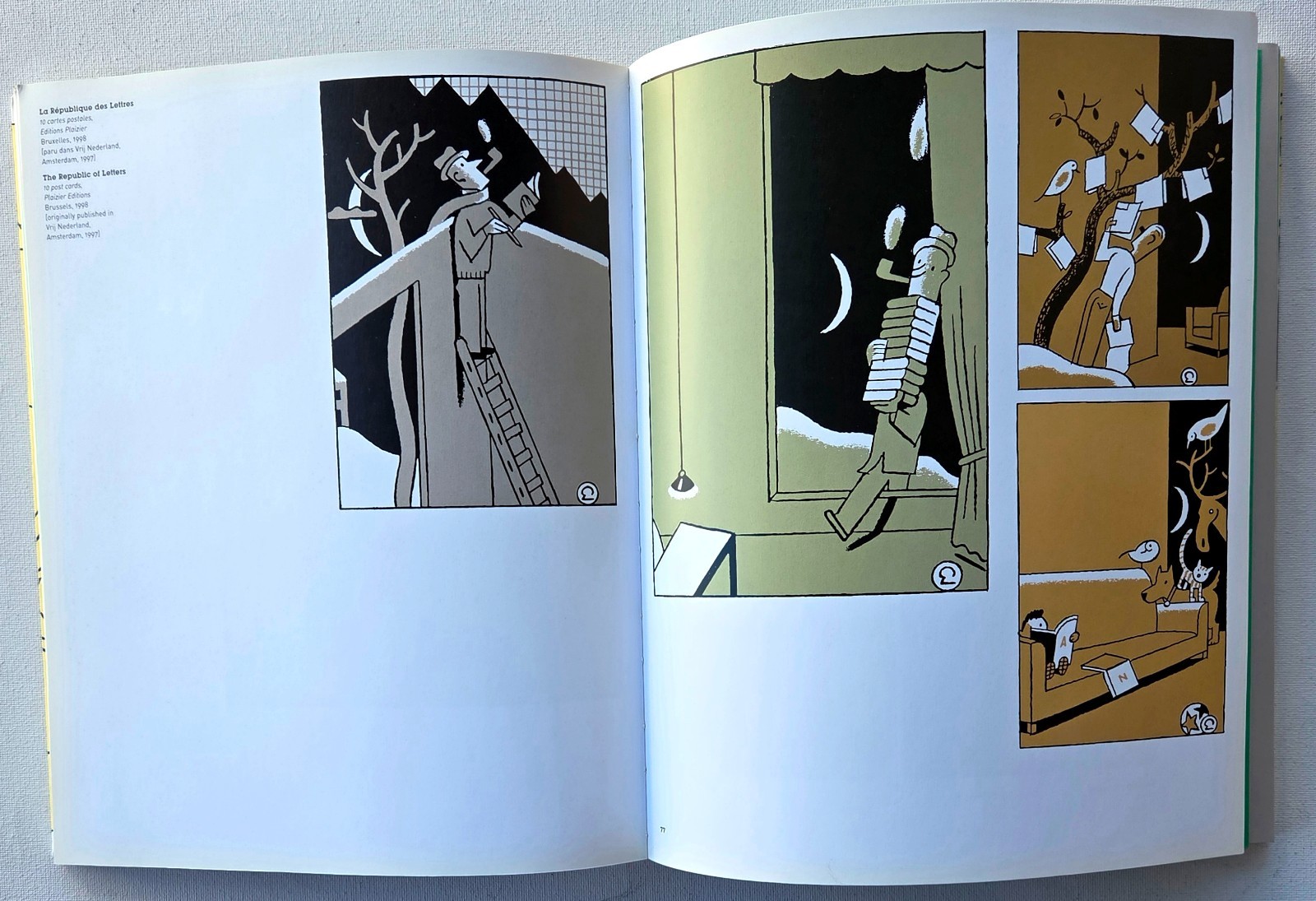 Rare Dutch Ever Meulen Book – Contemporary Belgian Graphic Art – New Yorker
