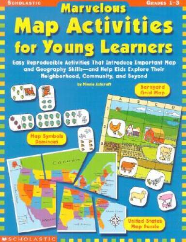 Marvelous Map Activities for Young Learners: Easy Reproducible Activities – GOOD