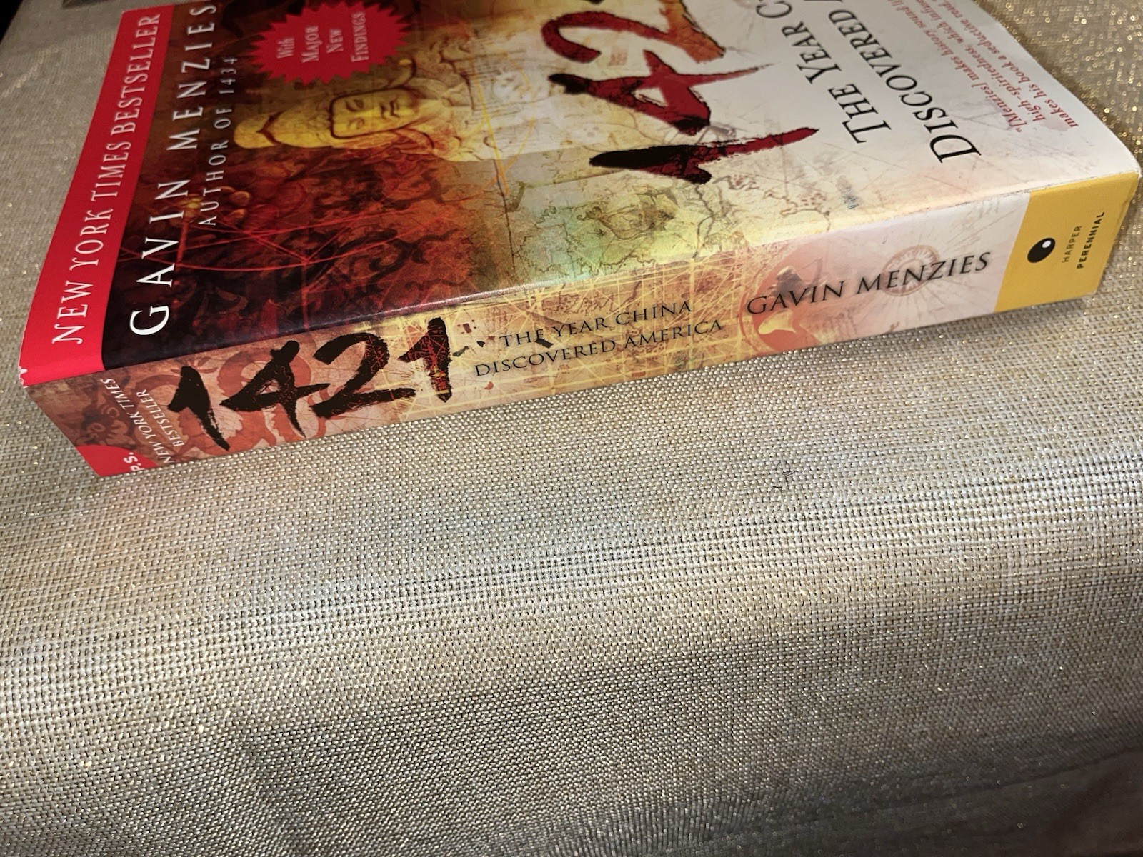 1421 The Year China Discovered America by Gavin Menzies Paperback History Good