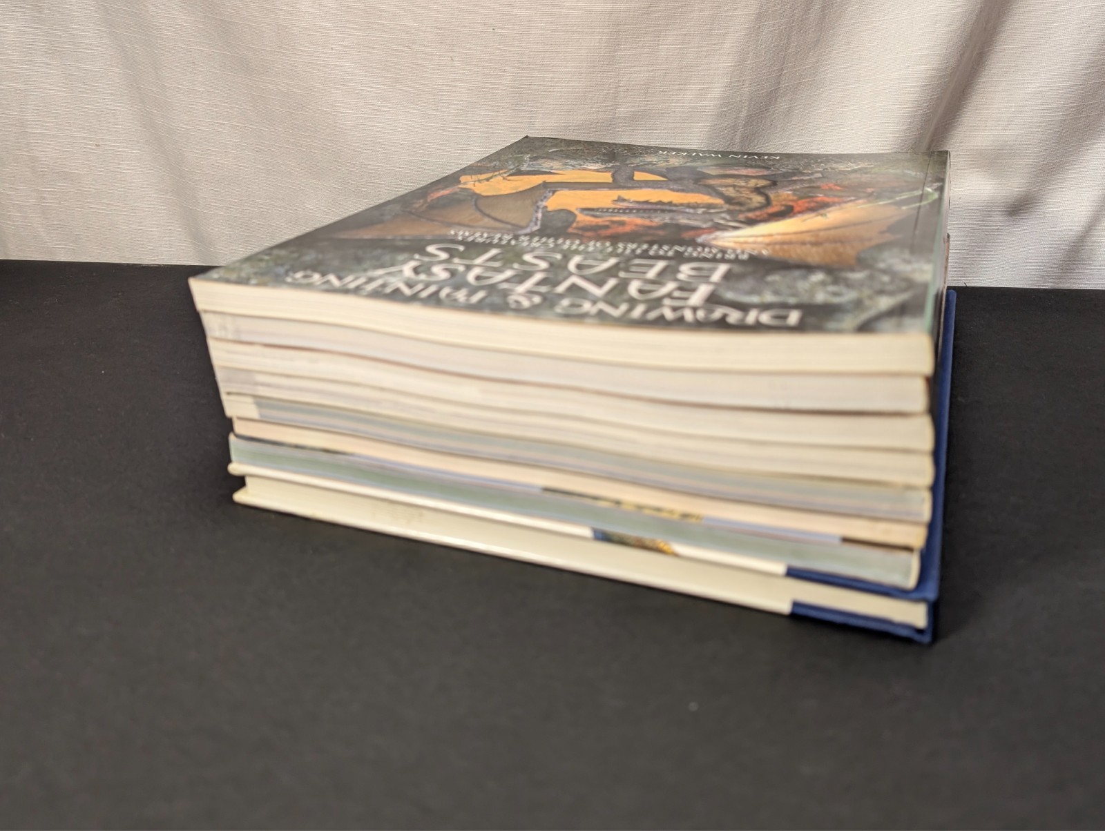8x Lot of Fantasy Drawing & Painting Books, Barron’s & Impact, Patmore, Cowan