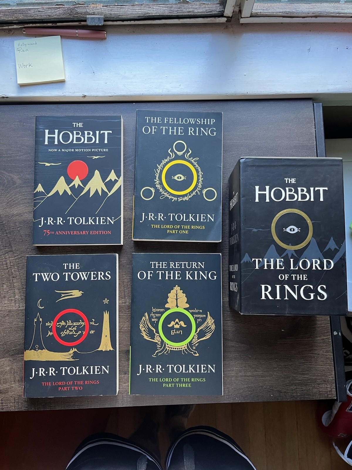 Tolkien Book Set Lord Of The Rings And Hobbit Mariner Publishing – Complete