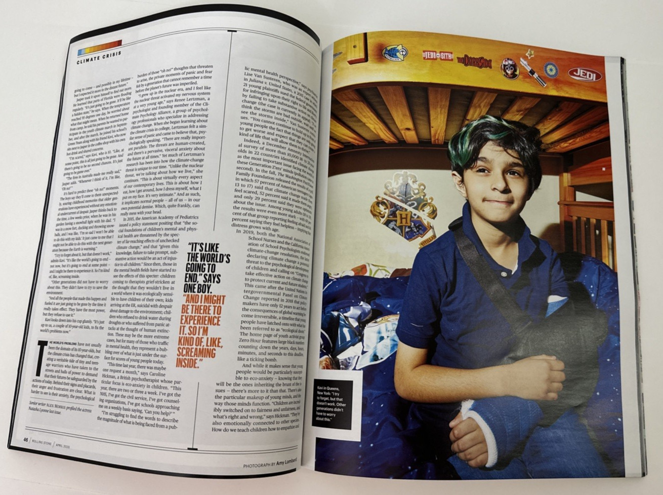 Rolling Stone Magazine #1338 April 2020 Music Now or Never Planet GRETA THUNBERG