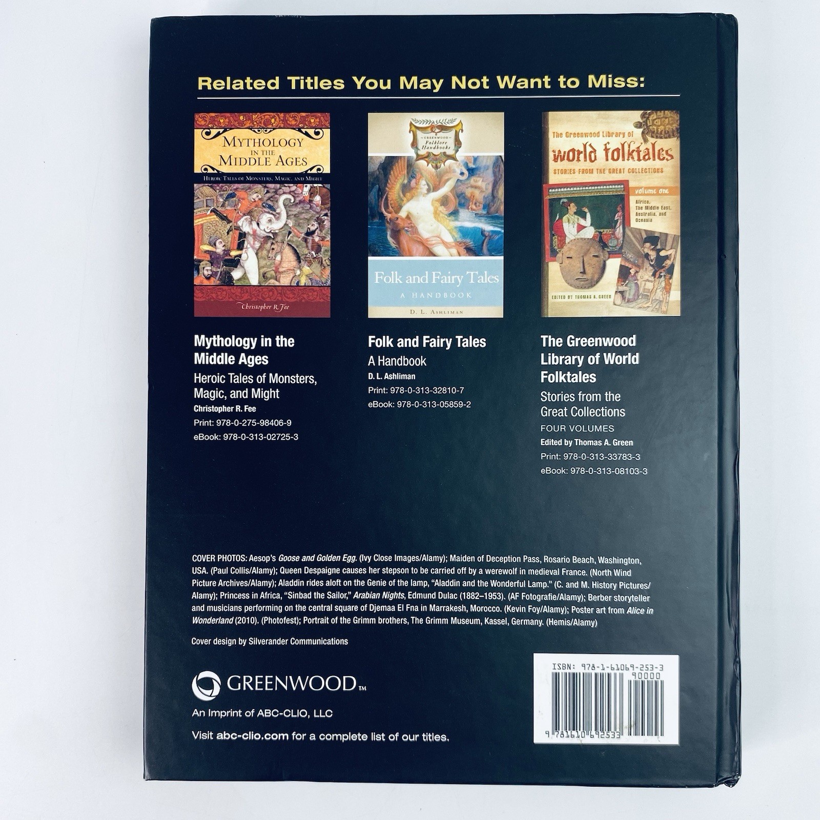 FolkTales And Fairy Tales 2nd Ed. (Volume 2, G-O) By Duggan, Haase & Callow HC