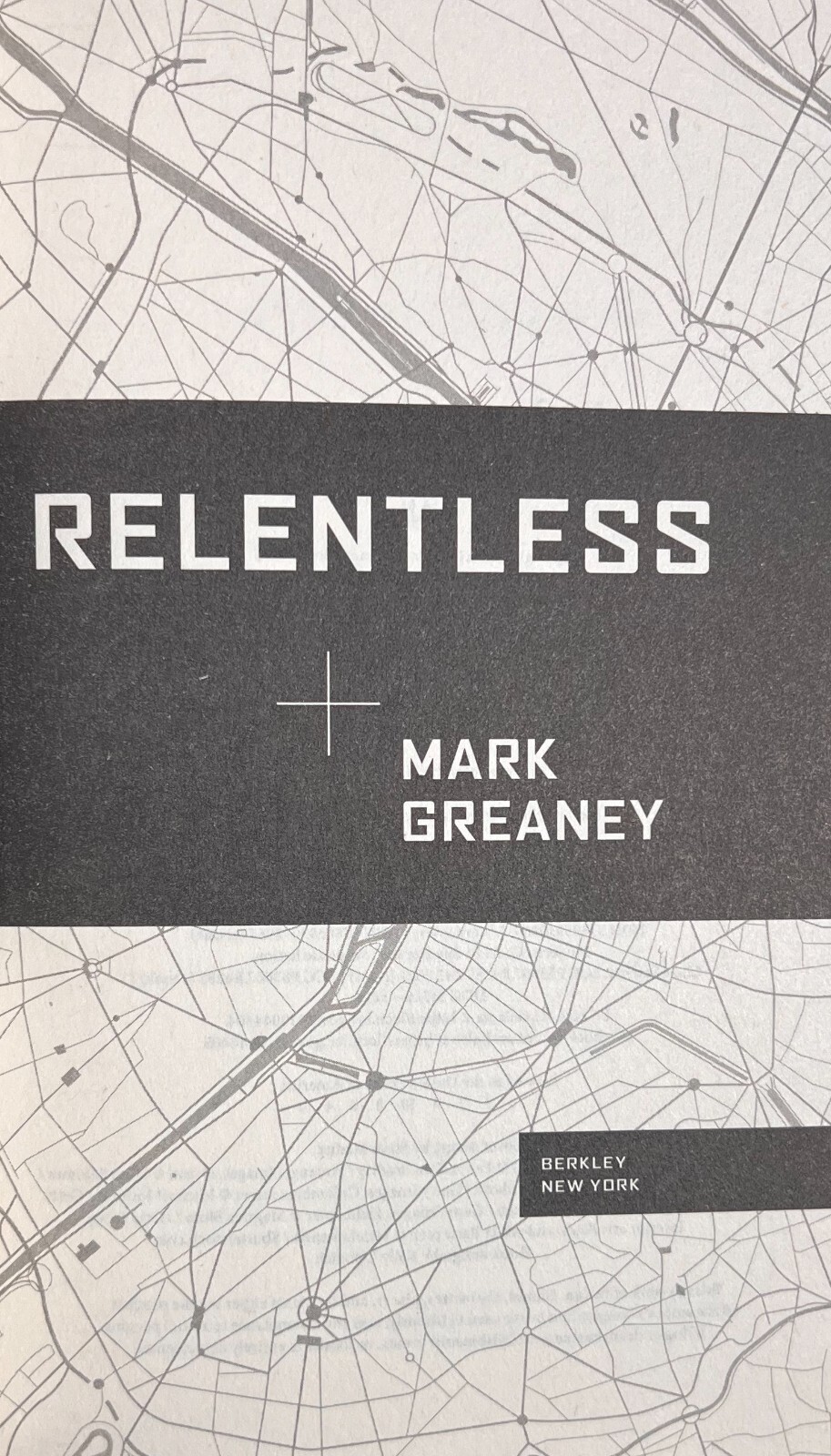 SIGNED ~ Gray Man: RELENTLESS by Mark Greaney (2021, Hardcover) 1st/1st