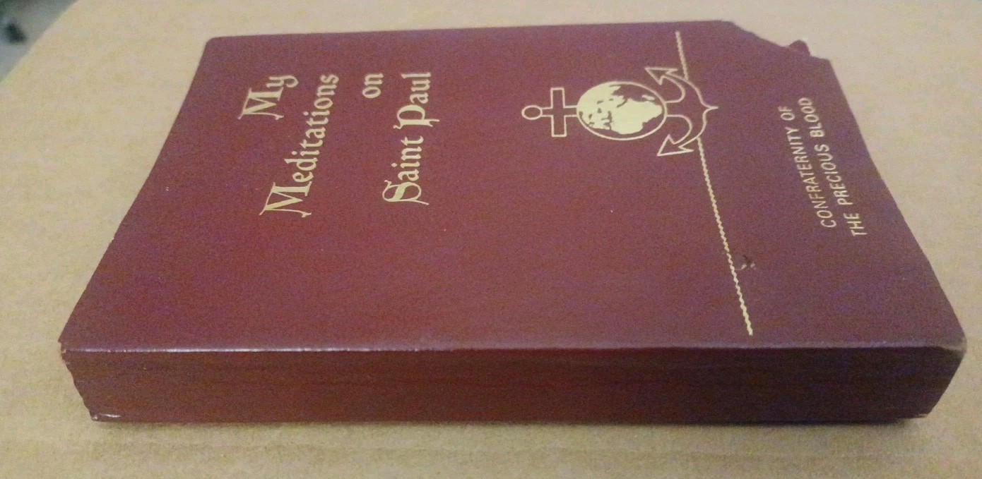 My Meditations on St. Paul 1967 Pocket by Father James E. Sullivan