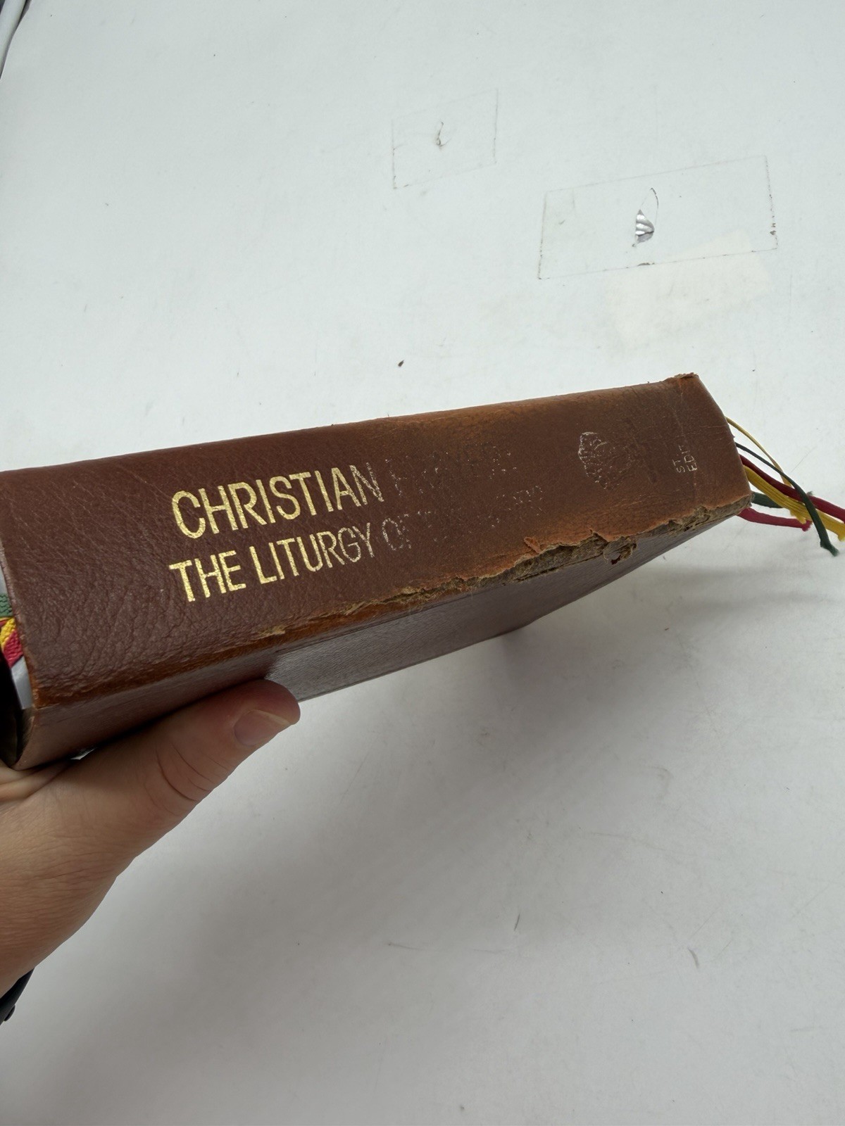 Christian Prayer: Liturgy of the Hours Leathercover 1976 St. Paul Revised