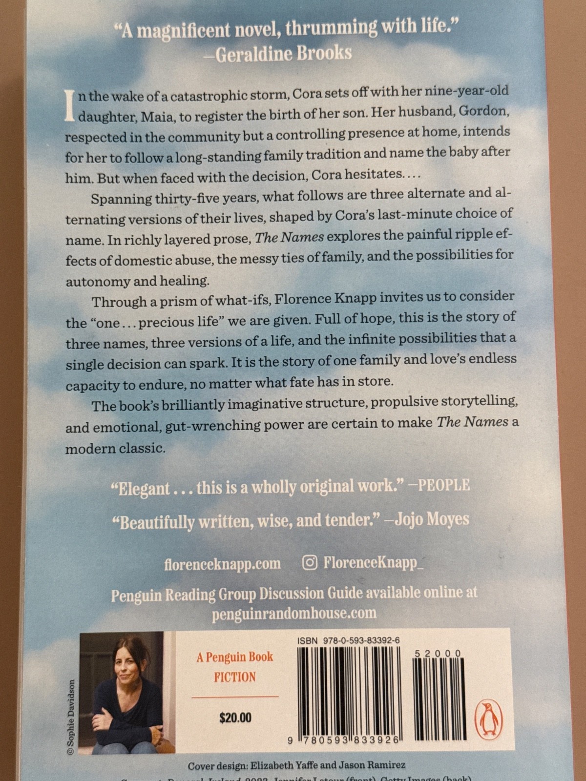 Names: a Read with Jenna Pick : A Novel by Florence Knapp (2026, Trade…