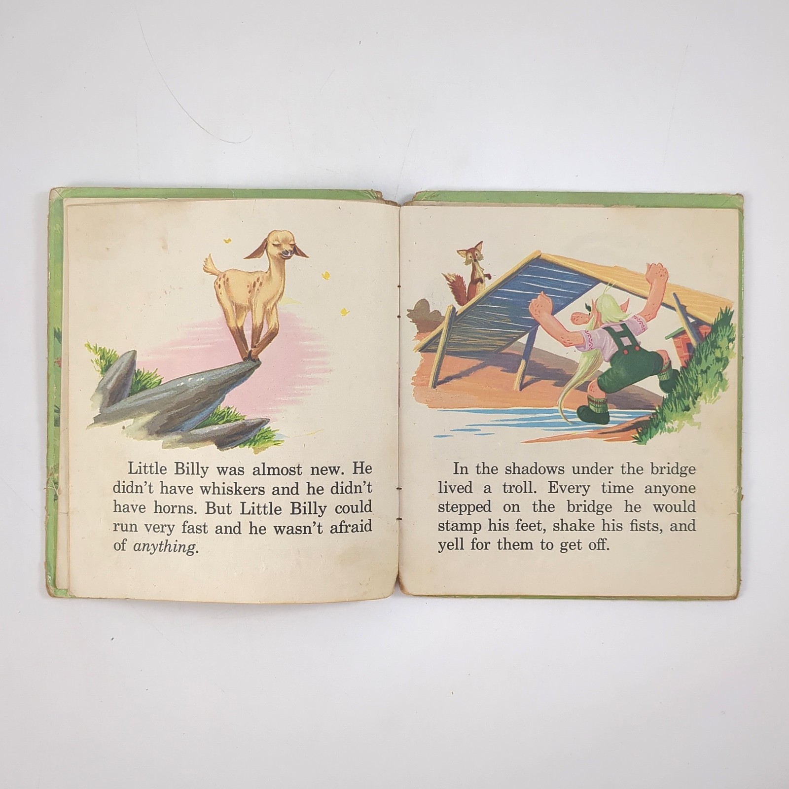 Three Billy Goats Gruff Tell A Tale Hardcover Book Lee J Ames 1954