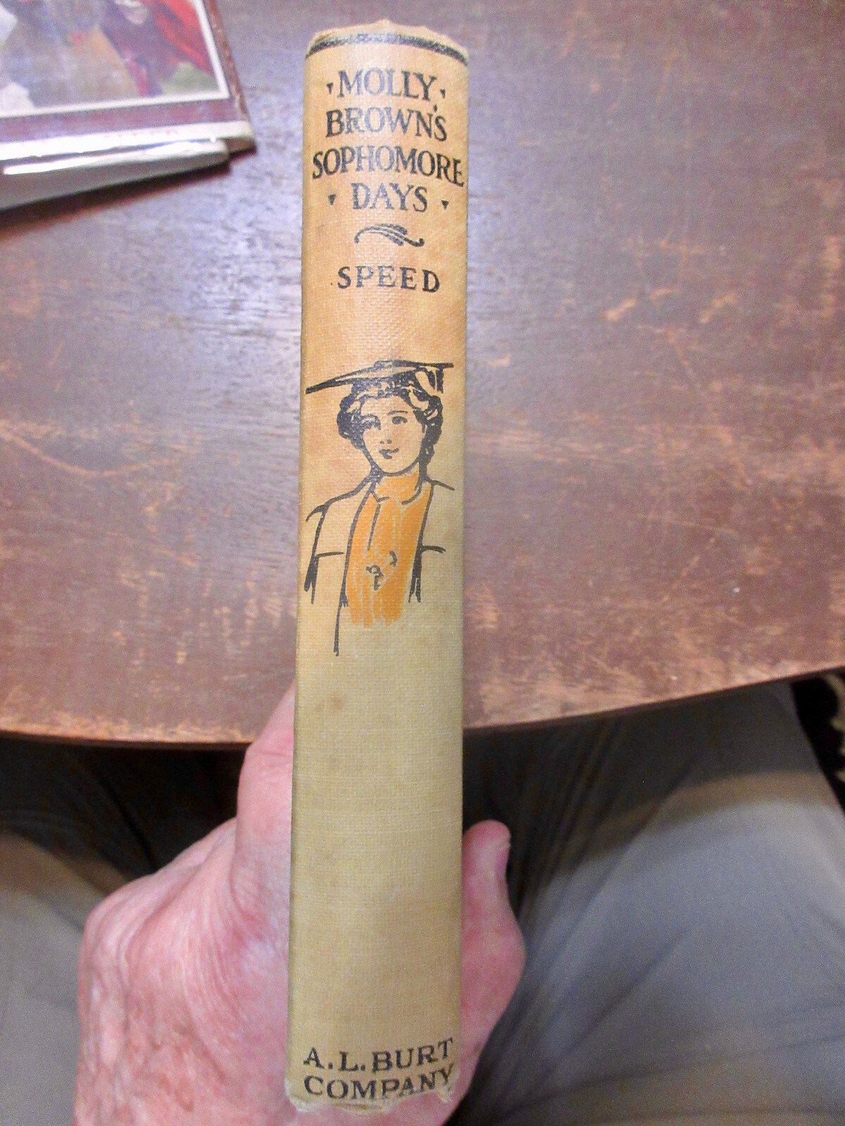 MOLLY BROWN’S SOPHOMORE DAYS 1912 – NELL SPEED – Dust jacket DJ