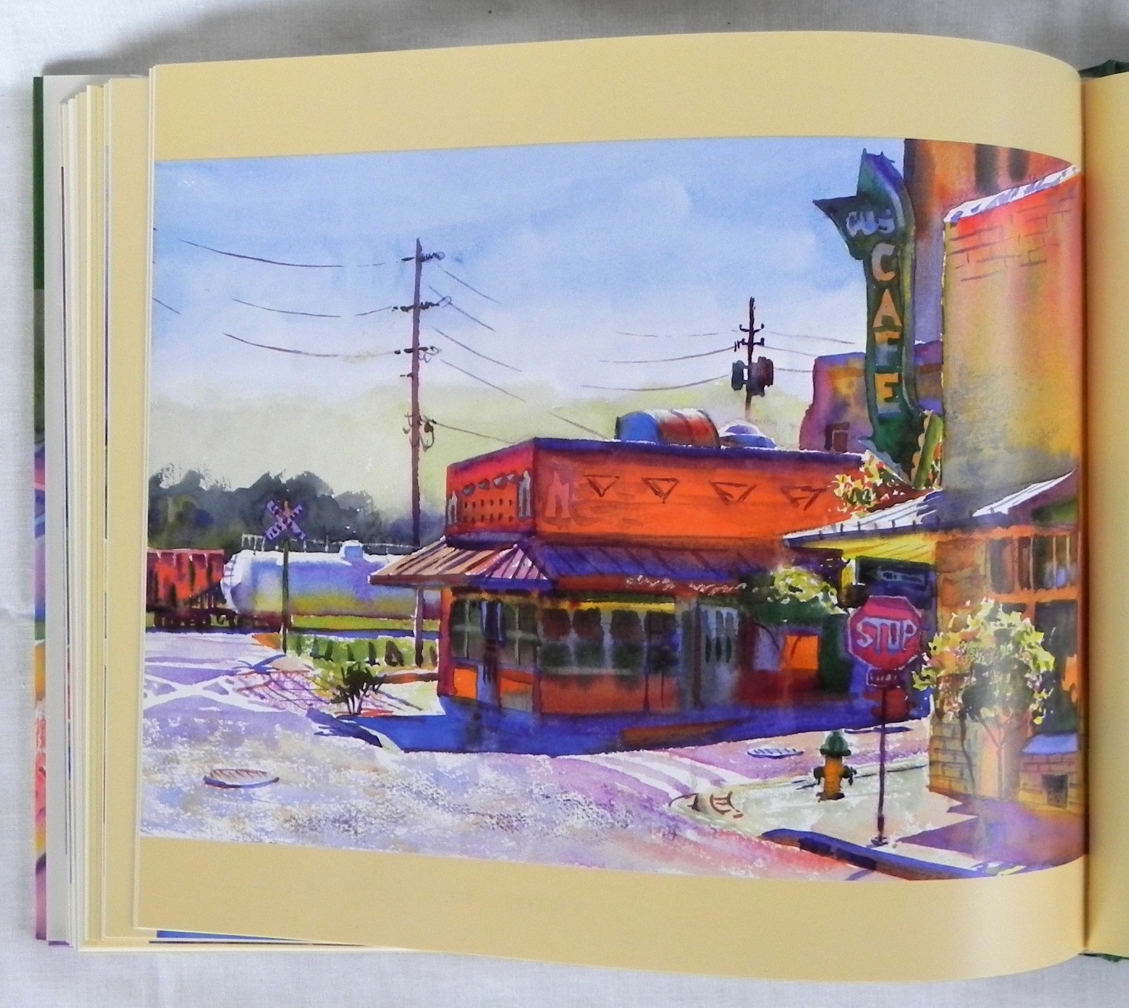 “A Southern Palate” Cookbook, Robert St. John (Signed) + Wyatt Waters, 2002 Exc.