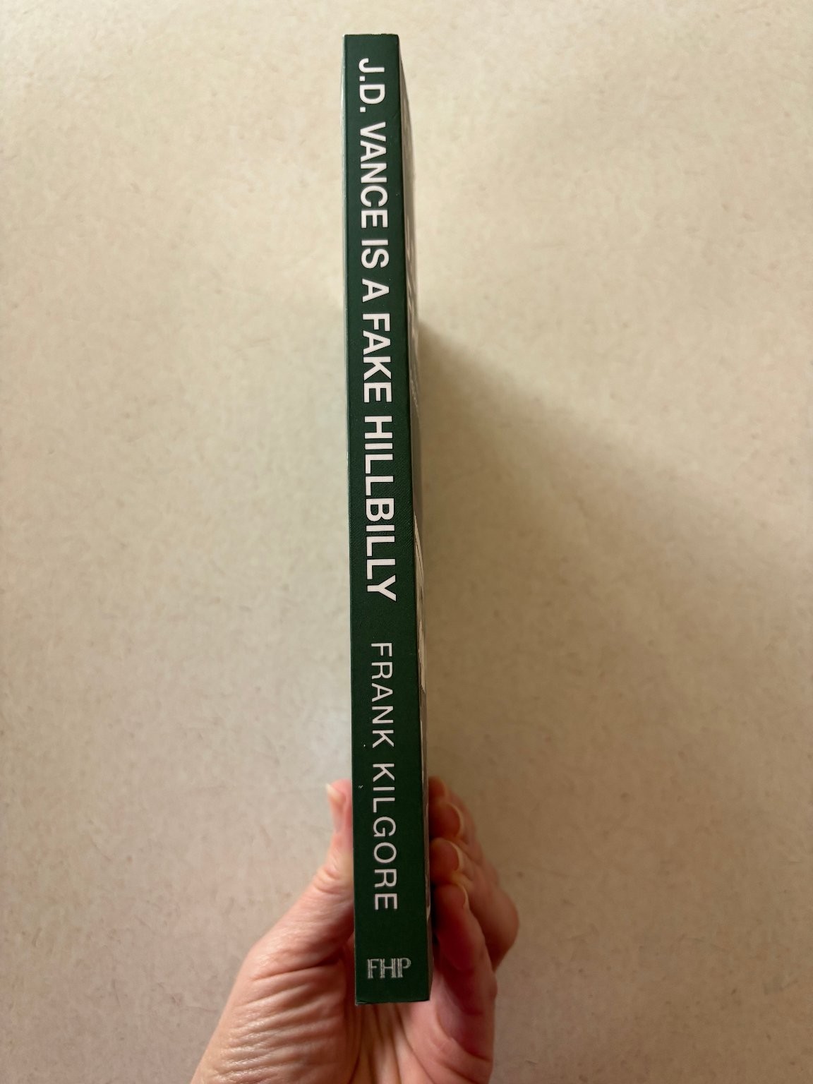J.d. Vance Is a Fake Hillbilly Frank Kilgore 2022 Large Print Appalachian
