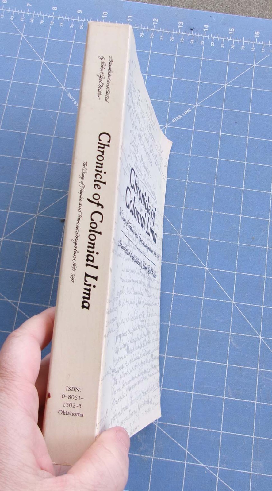 Chronicle of Colonial Lima 17thc Diary Journal Mugaburu 1600s Peru South America