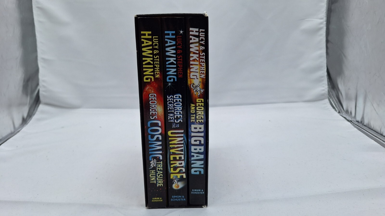 George’s Secret Key Boxset (3 books) with Slipcase By Stephen Hawking’s PB