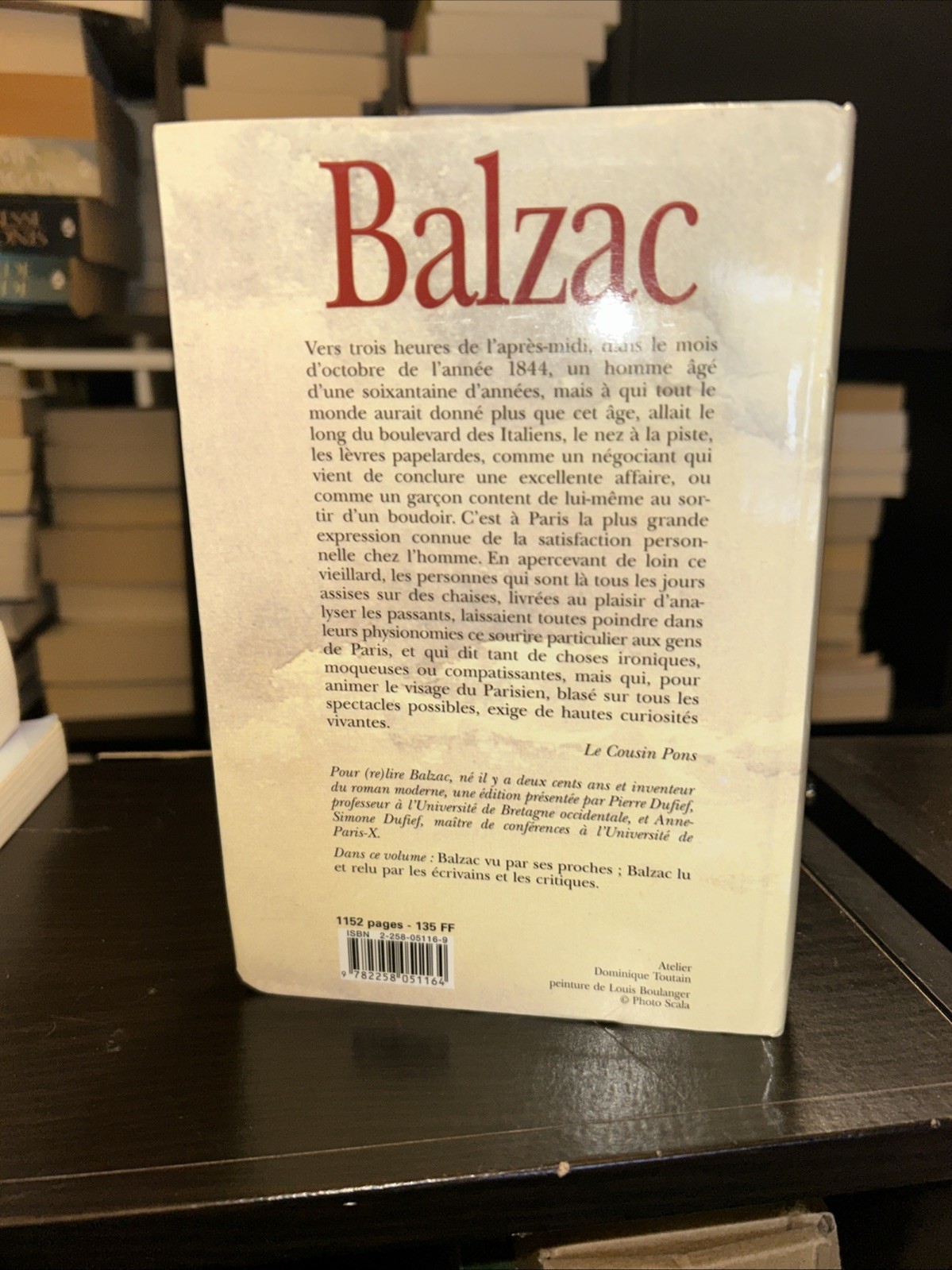 La Comédie humaine, Honore de Balzac