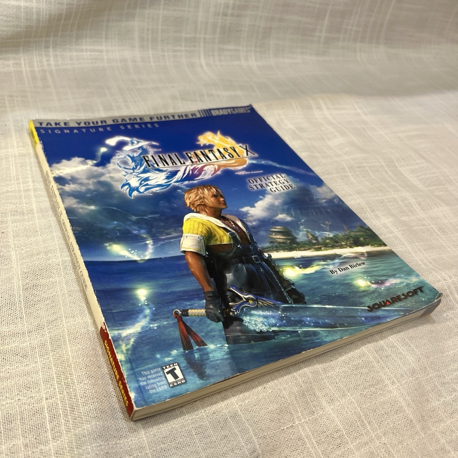 Final Fantasy X Official Strategy Guide (Brady Games) NO Poster