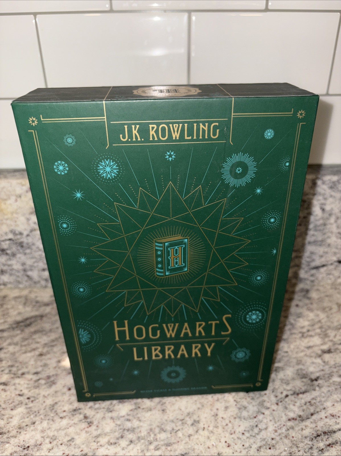 The Hogwarts Library hardcover book box set (3-book collection) J.K. Rowling