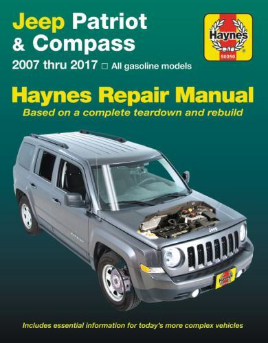 Jeep Patriot & Compass (07-17) Haynes Repair Manual (Does not include informatio