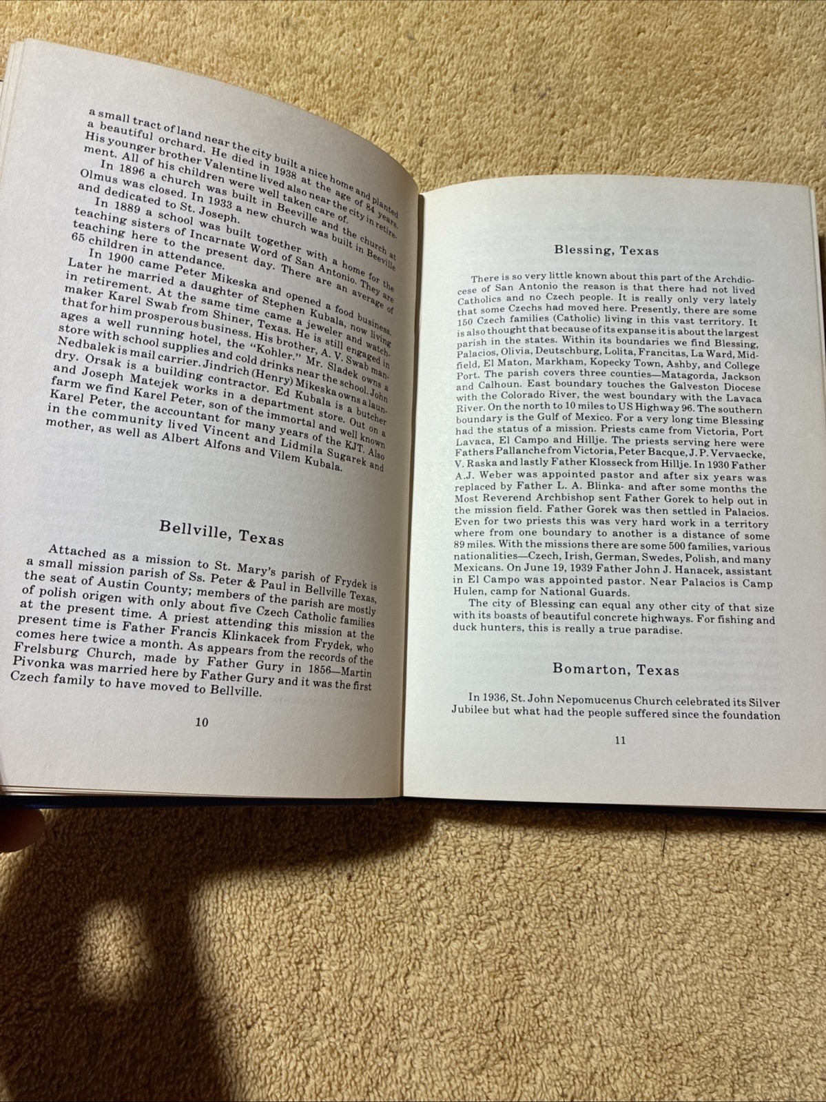 A History of the Czech-Moravian Catholic Communities of Texas – SIGNED