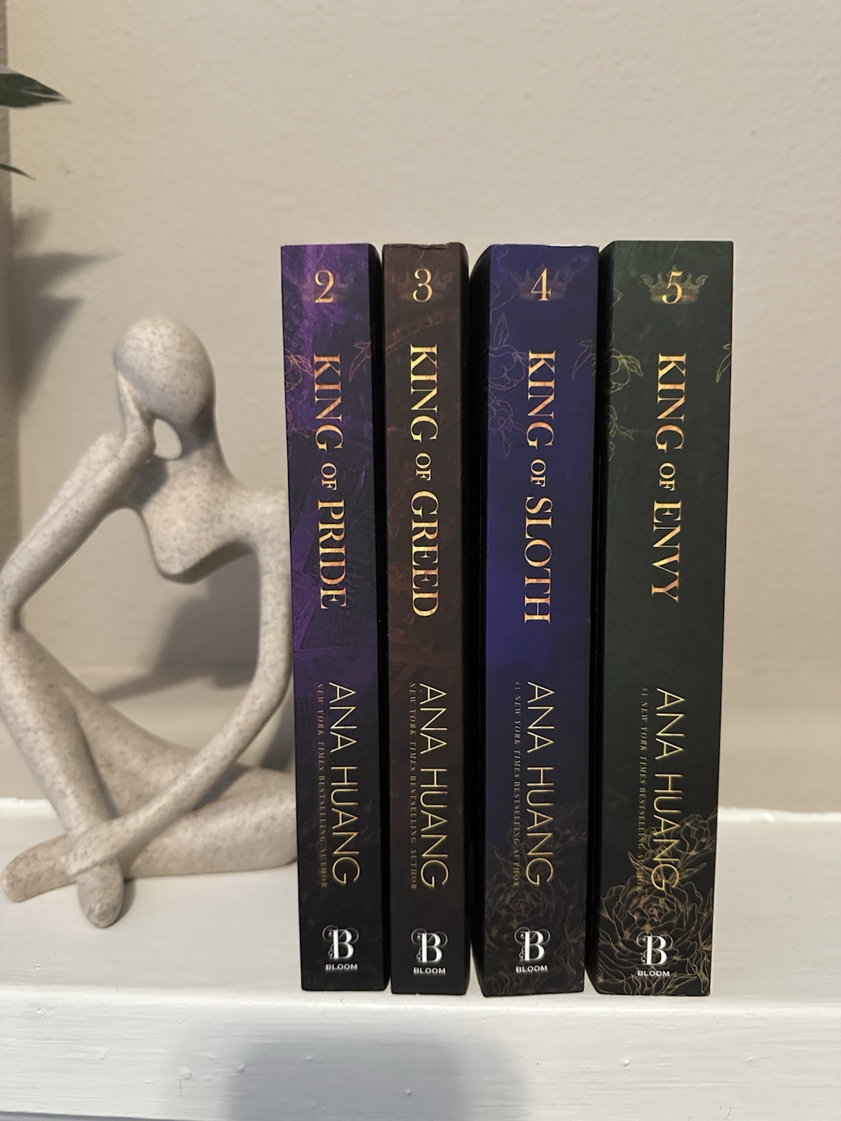 King of Pride, Greed, Sloth, Envy by Ana Huang (Kings Of Sin) Indigo Exclusive