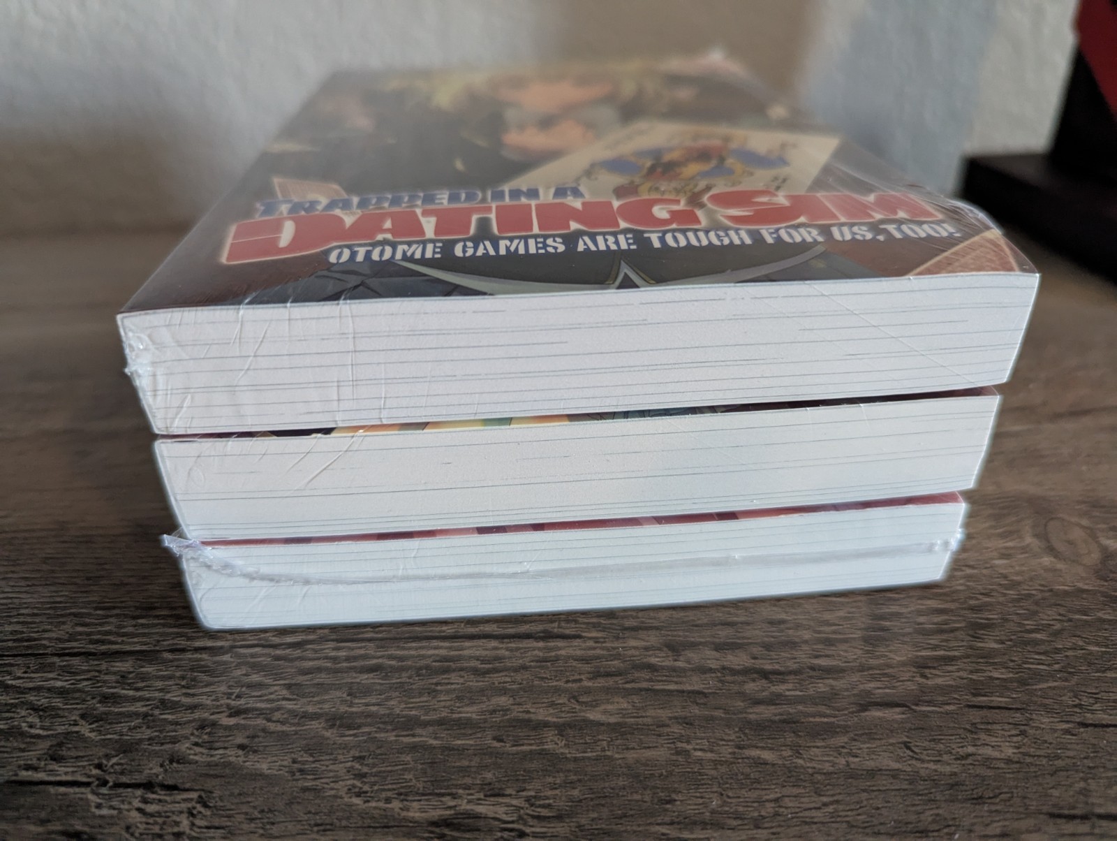 Trapped in a Dating Sim: Otome Games Are Tough For Us, Too! Vol 1-3 Novel Set