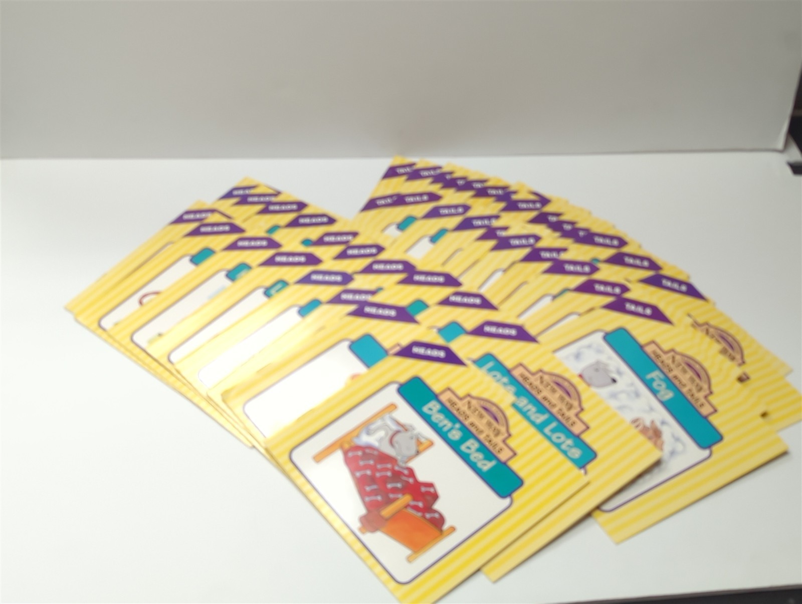 Steck-Vaughn Educational Books New Way Heads&Tails Early Readers Lot 42 Book Set