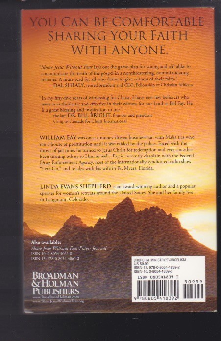 Share Jesus Without Fear by Linda Evans Shepherd – Paperback LN