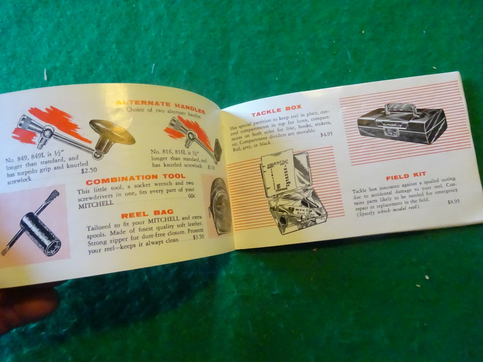 Vintage “Garcia” Mitchell 300-301 -350 -351 63 pages info size 3 1/4″ x 5 5/8″