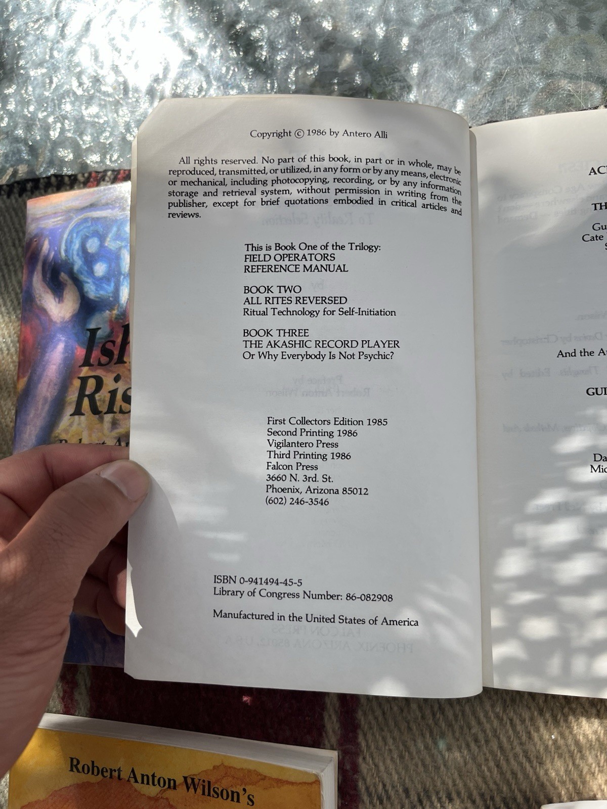Robert Anton Wilson Book Lot