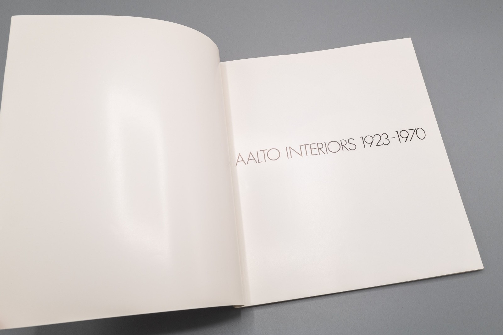 Alvar Aalto Interiors 1923-1970 by Goran Schildt (1986, Paperback)