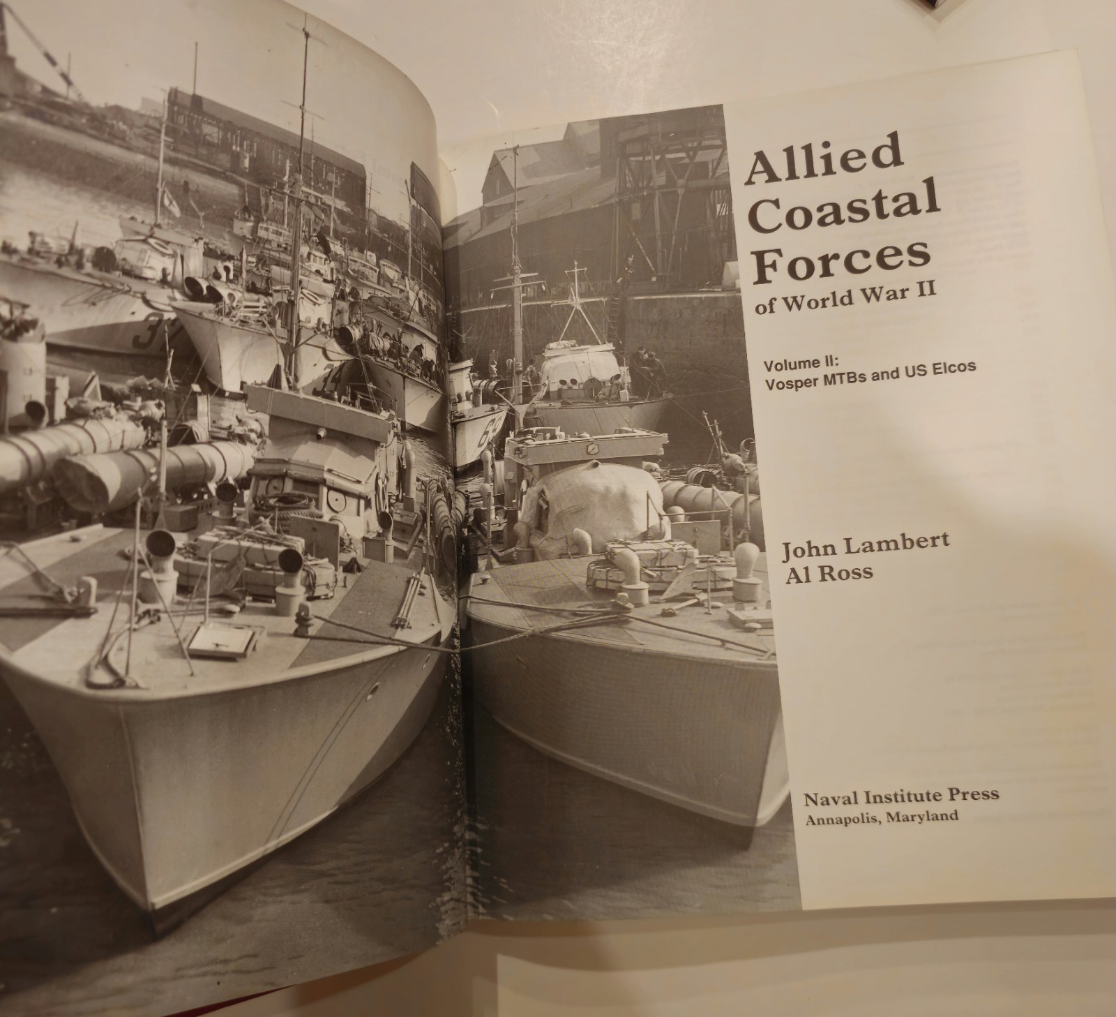Allied Coastal Forces by Lambert & Ross