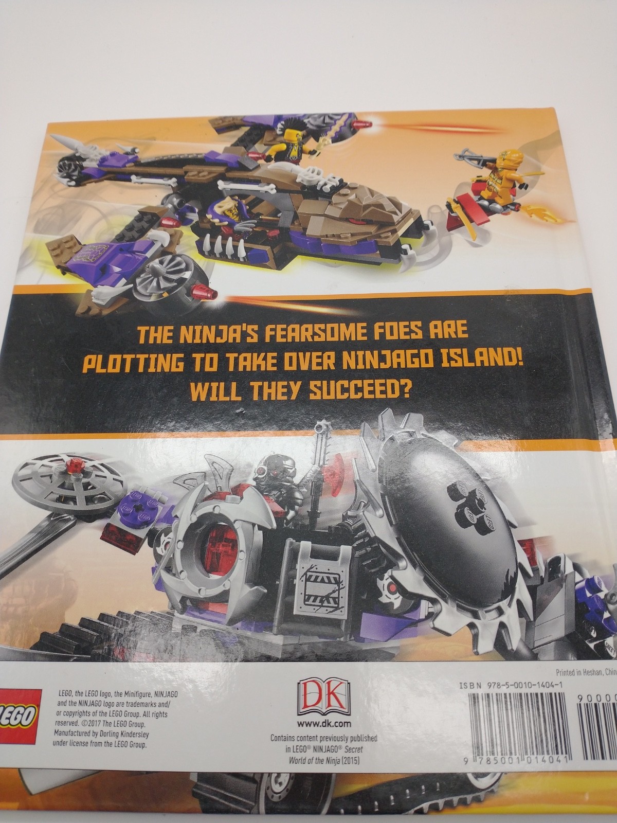 Lot of 3 LEGO Ninjago and Star Wars Children’s Books Disney DK