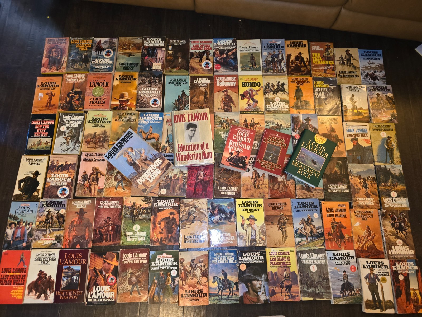 80 + Louis L’Amour Lot Of Vintage PB Paperback Books Book Lot Western