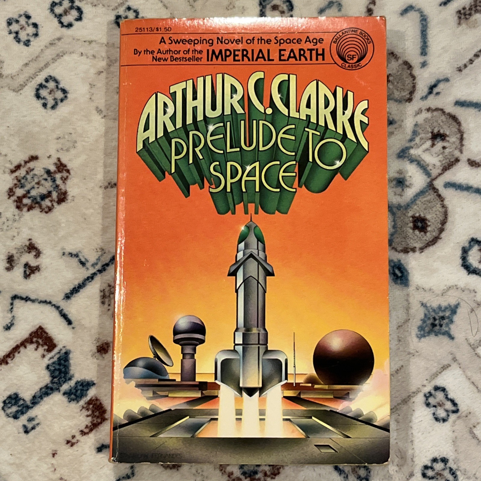 Lot of 10 Arthur C Clarke Sci-Fi Paperbacks—The Sentinel Prelude to Space & More