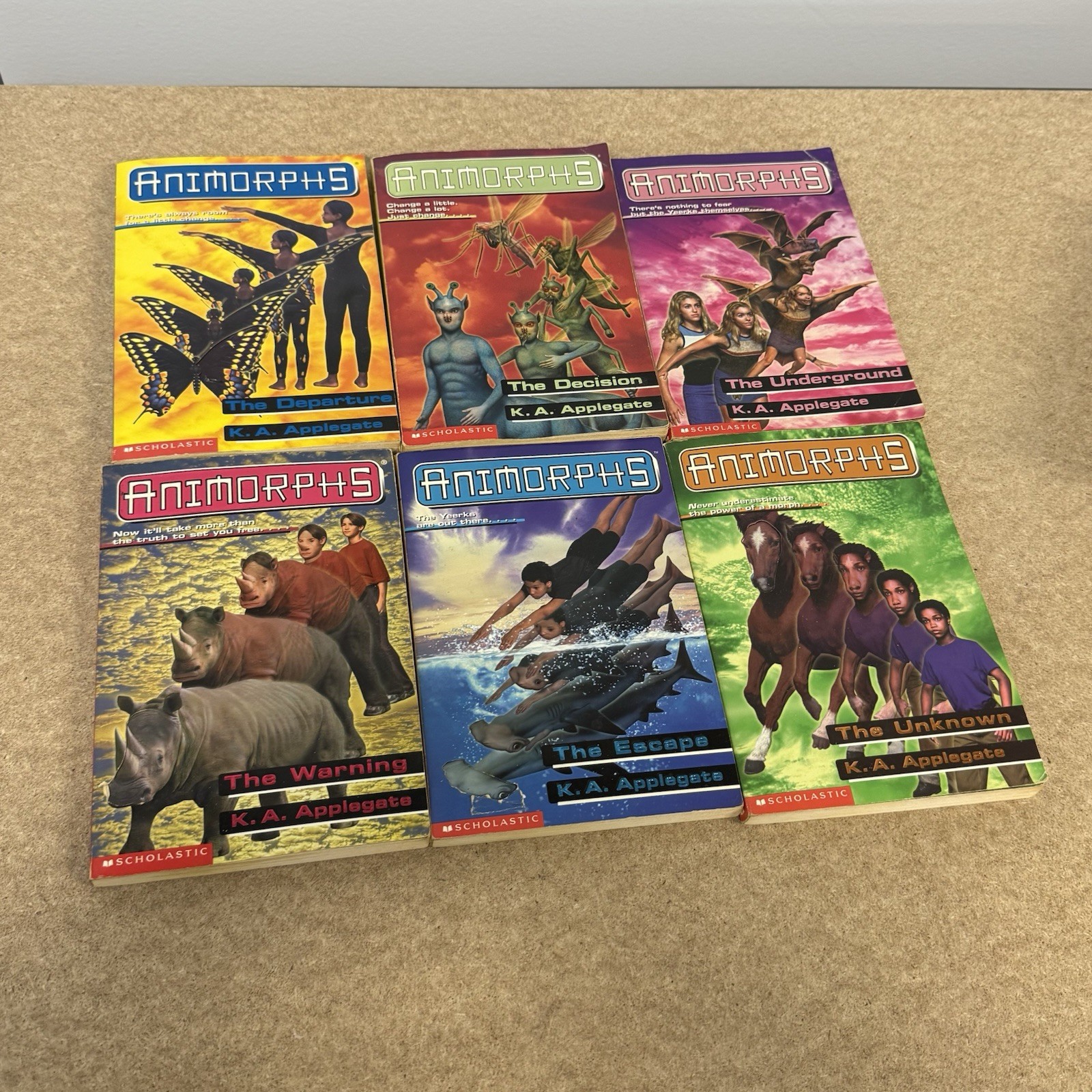 Animorphs Scholastic Book Lot Of 29 First Print Vintage 90s KA Applegate