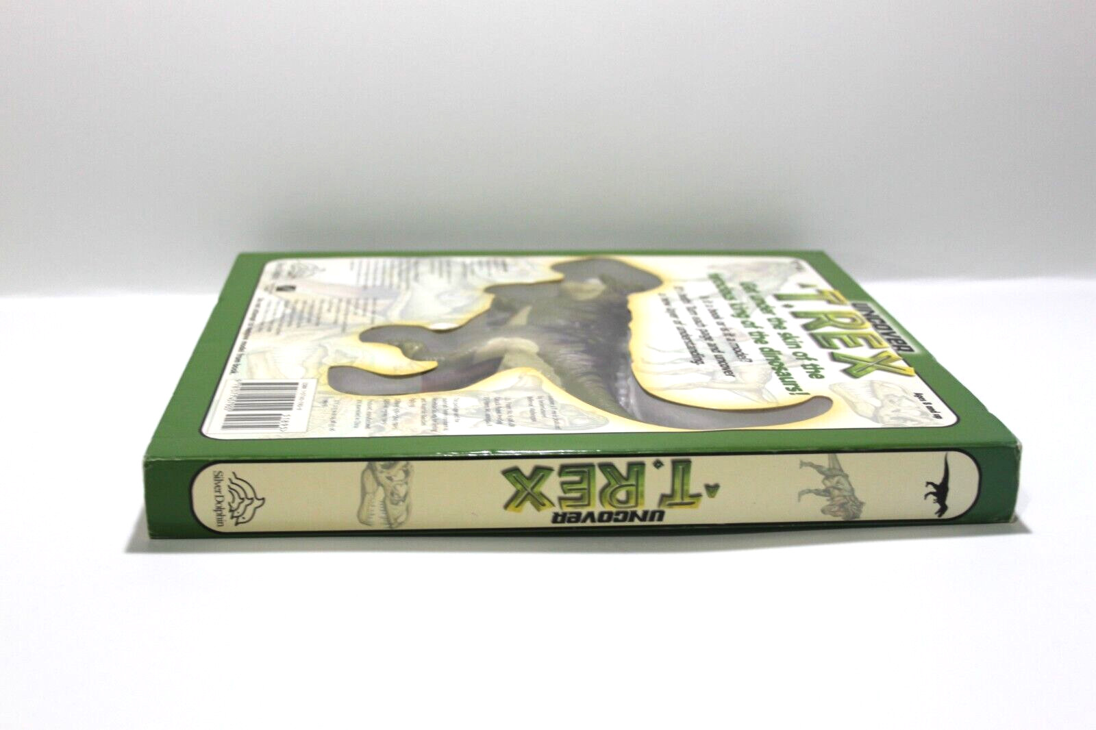 Uncover T- Rex Board Book Dennis Schatz 3D Dinosaur Bones Tyrannosaurus Kids