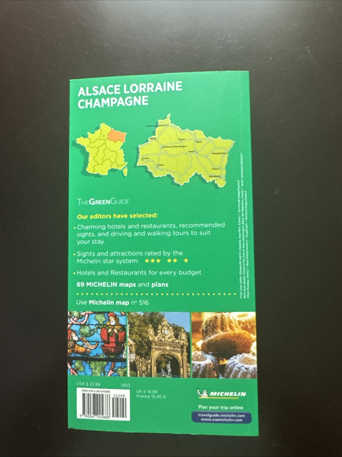 Michelin Green Guide Alsace Lorraine Champagne, 9e by Michelin (2020, Trade…