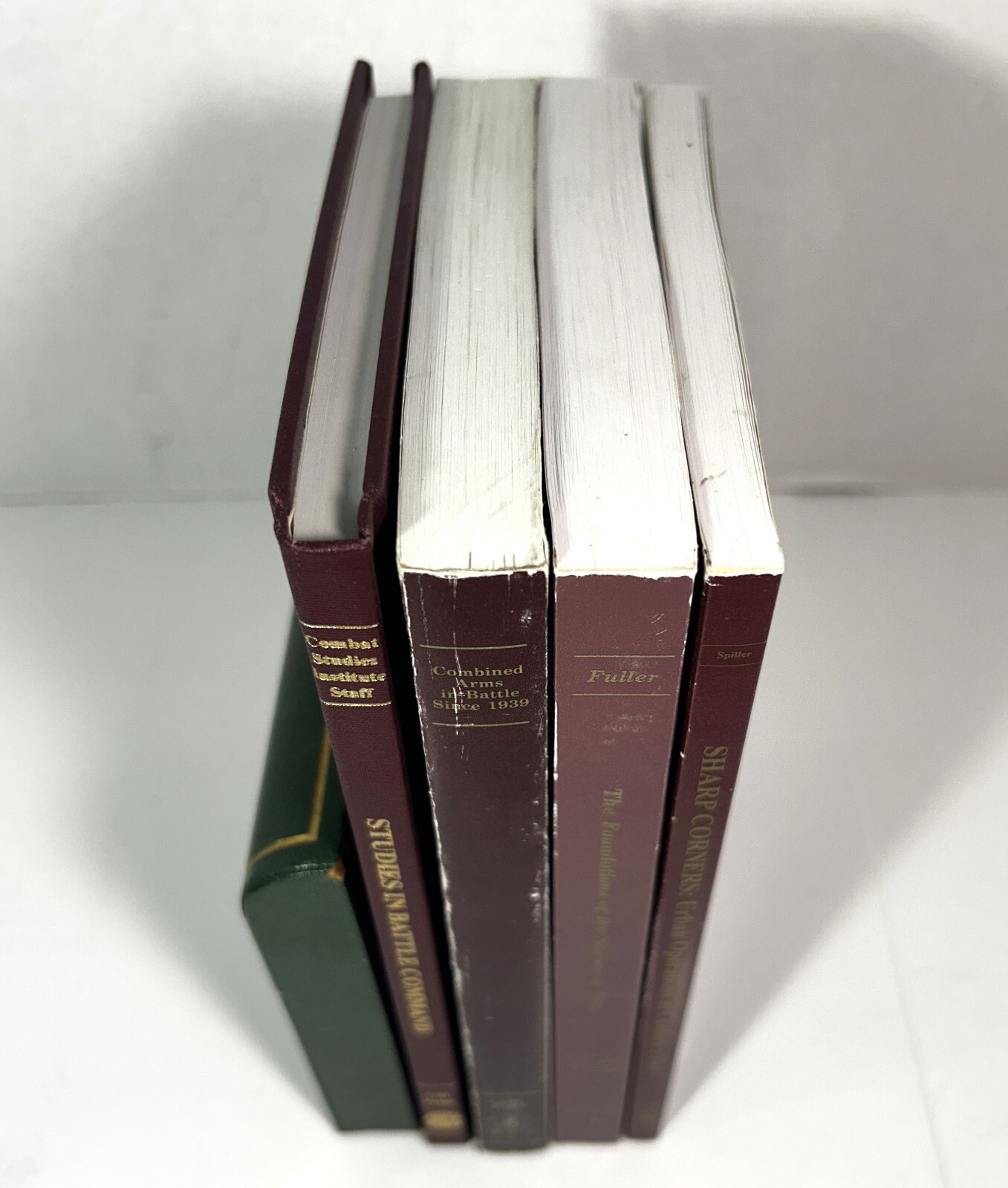 Mixed Lot of 4 CGSC Press Battle Military Command c 1990s-2000s
