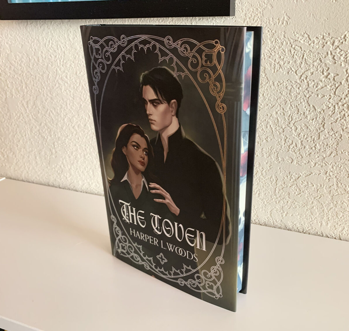 The Coven Fairyloot Exclusive Signed Edition by Harper L. Woods Stenciled Edges