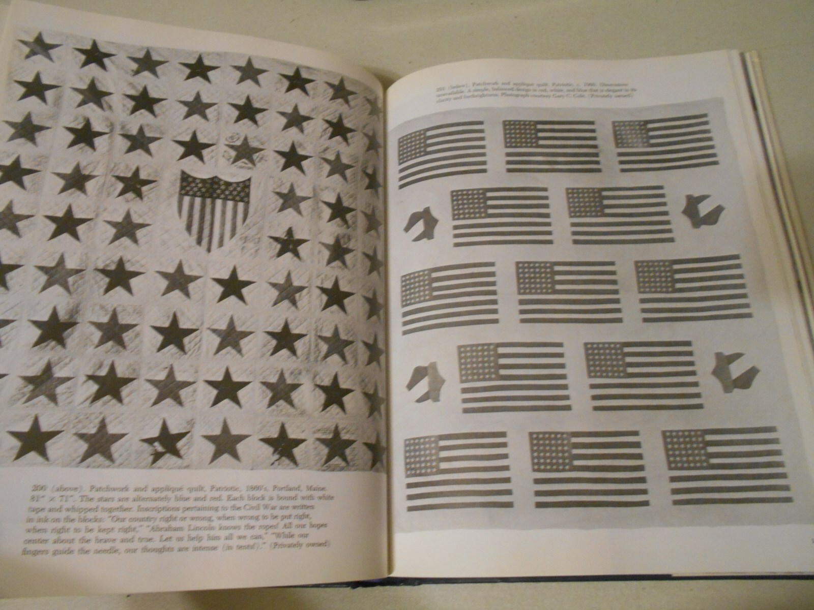 1985 America’s Quilts and Coverlets book by Safford & Bishop 314 pages pictures