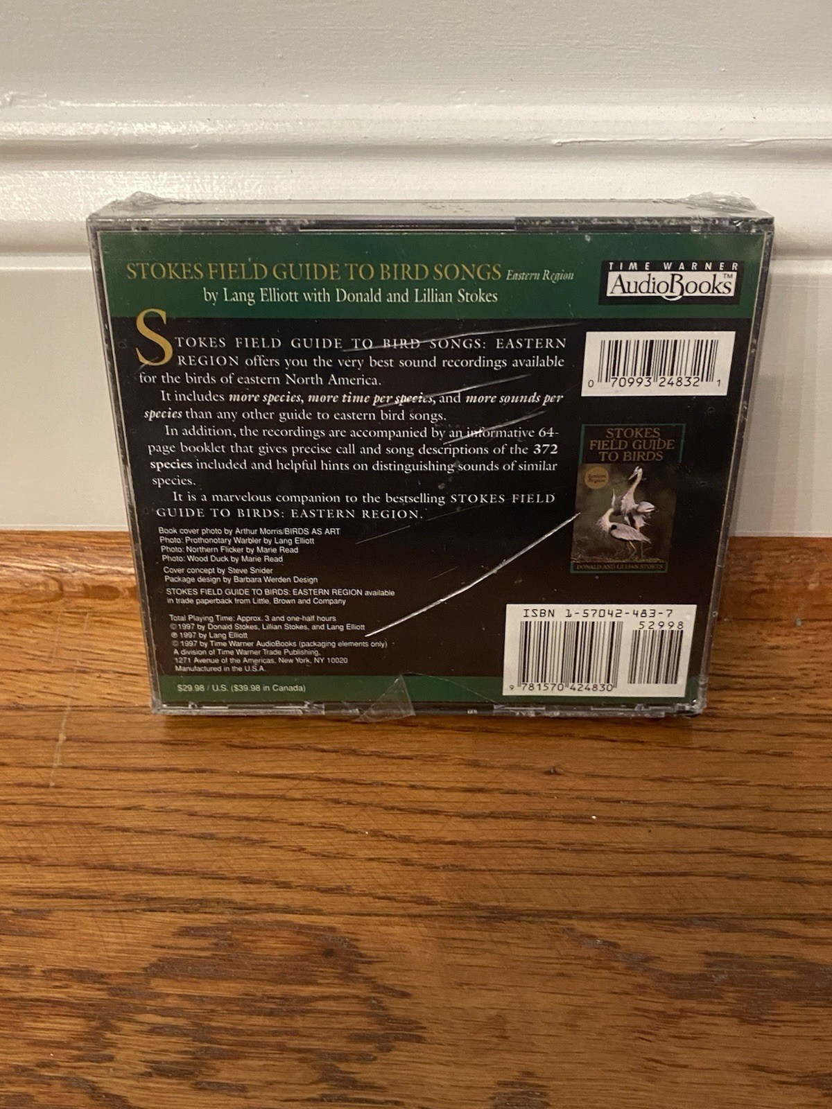 Stokes Field Guide to Bird Songs: Eastern Region 3-Disc CD Set 64 PG BOOKLET New