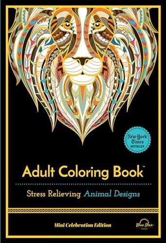 Stress Relieving Animal Designs: Ad…, Blue Star Press