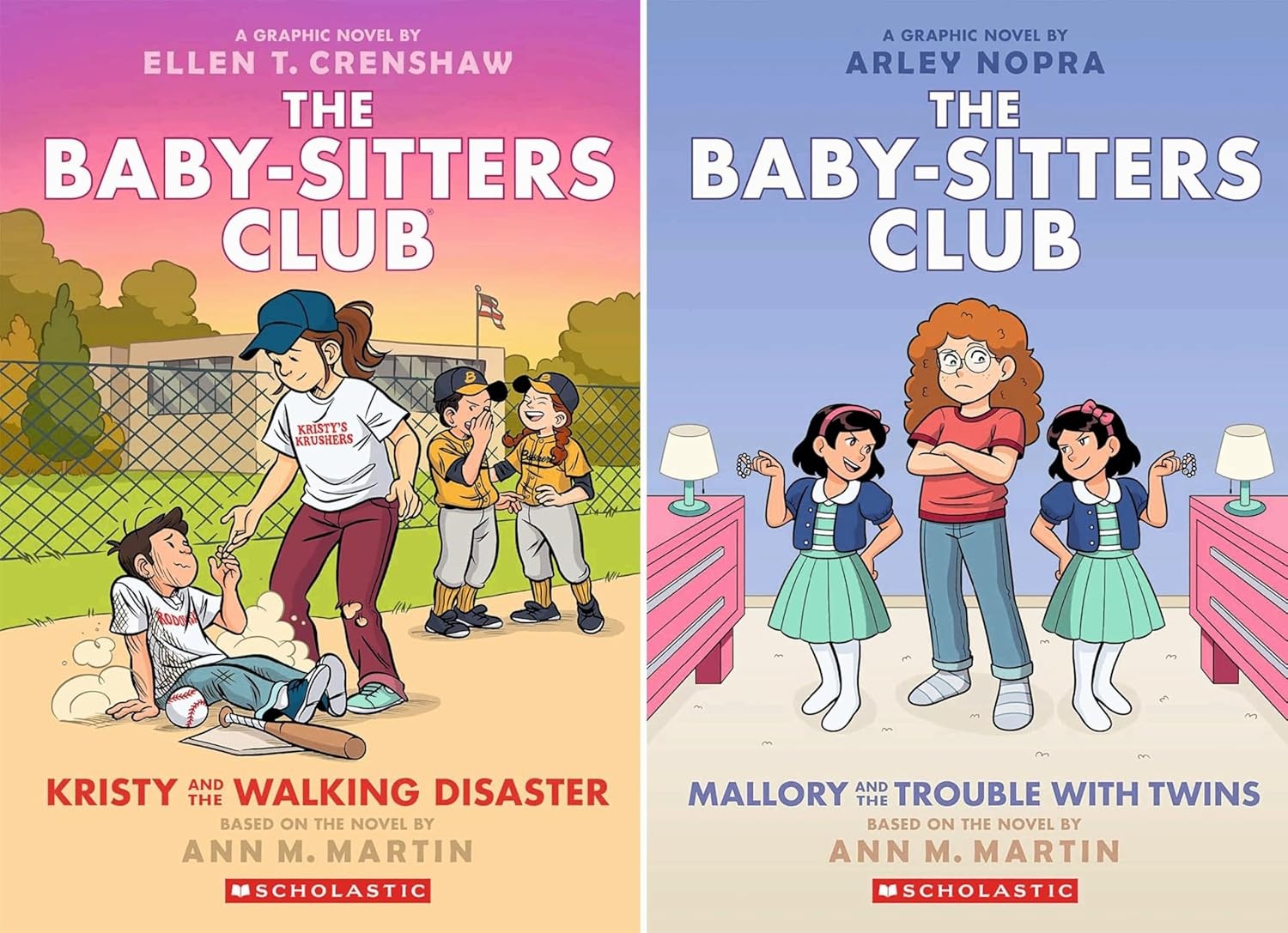The Baby-Sitters Club Graphic Novel Series Collection Book 8 to 18 by Ann M.