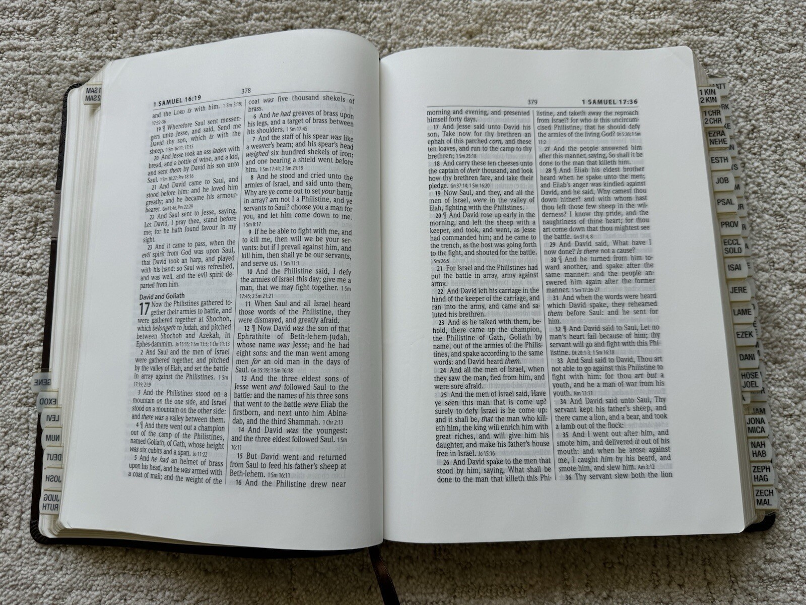 KJV Large Print Wide Margin Bible by Hendrickson Bibles (2013)