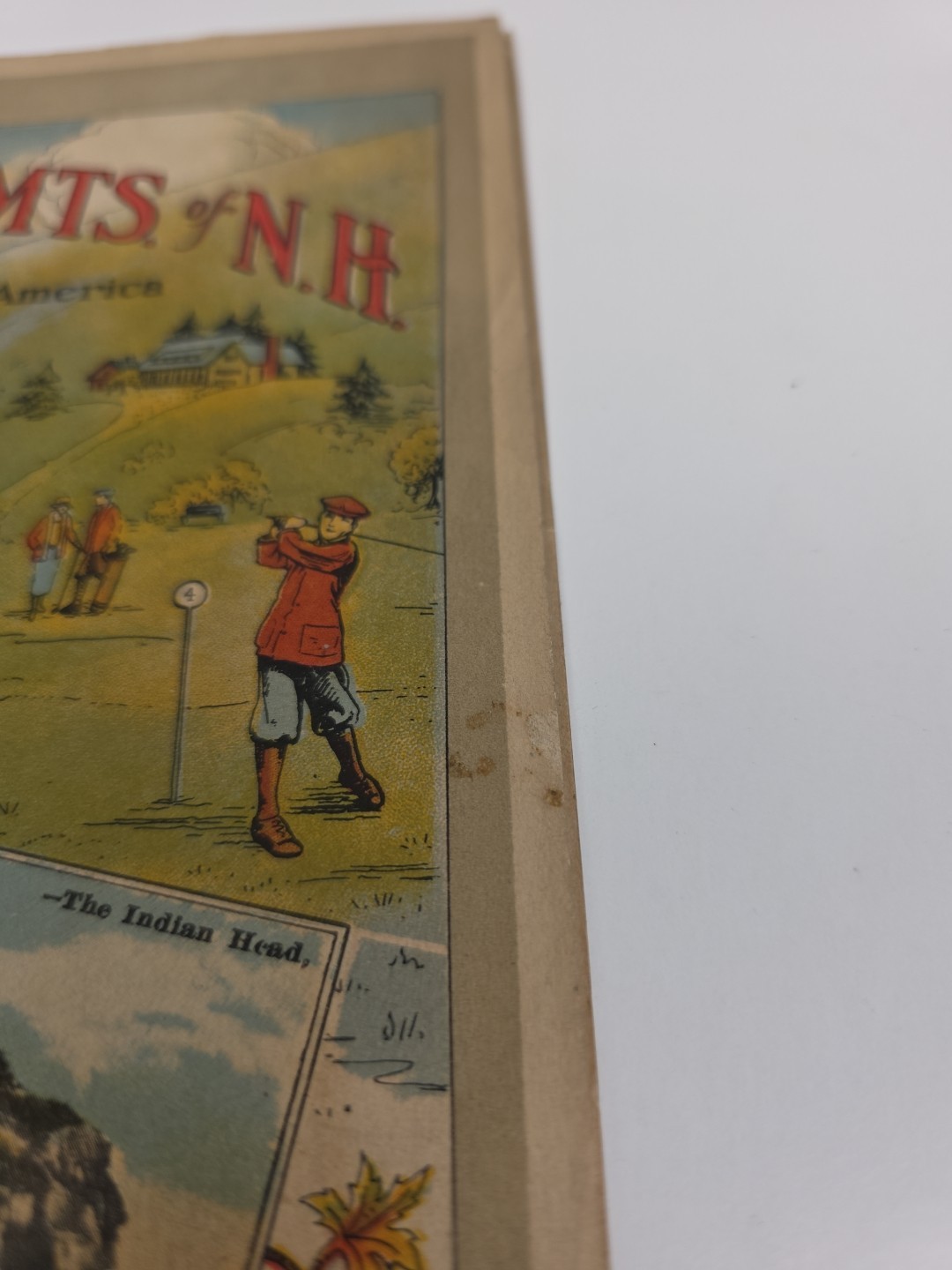 The White Mts Of N.H. Switzerland Of America Souvenir And Guide Book Vintage