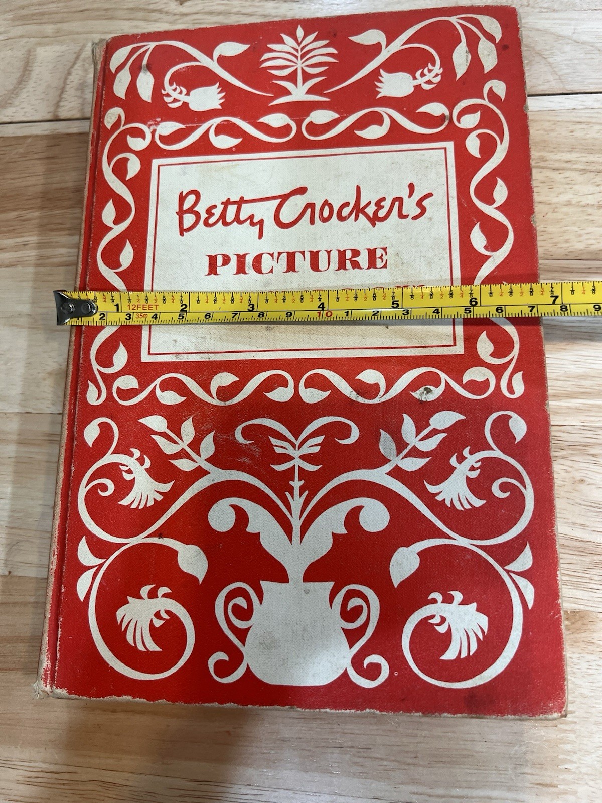 Vtg Betty Crocker’s Picture Cook Book 1950 Hardcover 1st Edition 3rd Printing