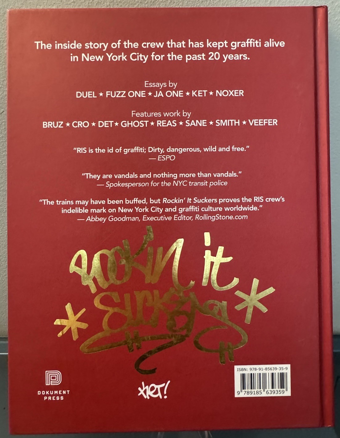 Rockin’ It Suckers: New York City’s Most Wanted Graffiti Vandals – 1st Edition