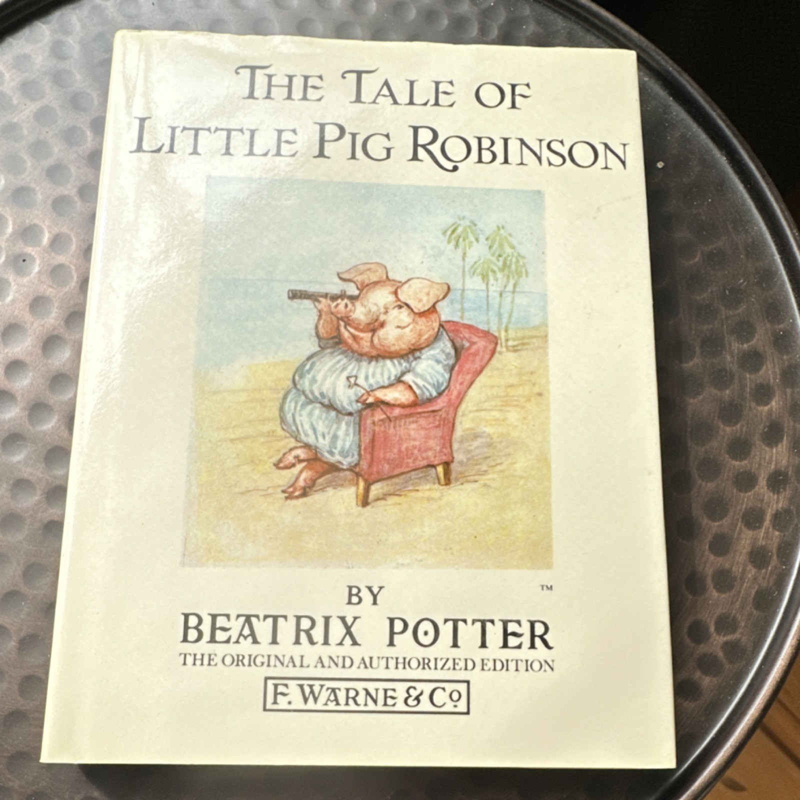 The Tale of Little Pig Robinson Beatrix Potter Hardcover Warne 1985
