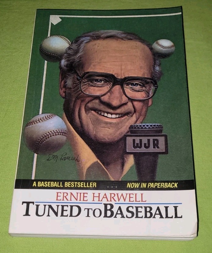 MLB Detroit Tigers Baseball Ernie Harwell Sparky Anderson Paperback Book Lot